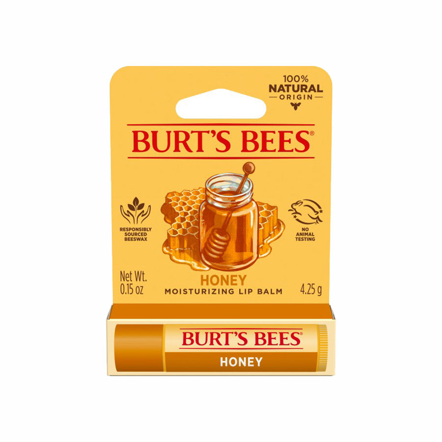 BURT'S BEES HONEY LIP BALM (1 TUBE, 0.15 OZ)