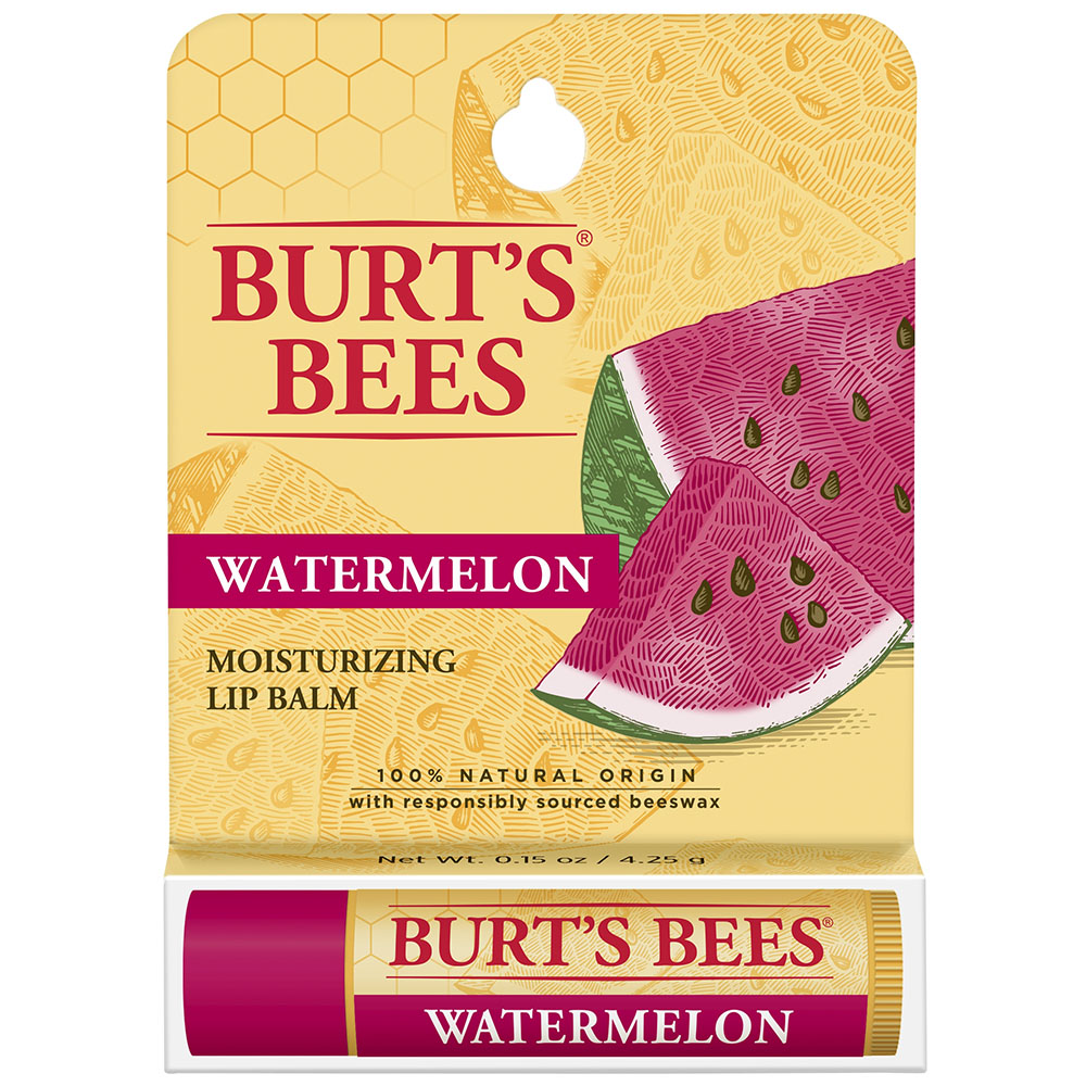 BURT'S BEES WATERMELON LIP BALM (1 PACK, 0.15 OZ)