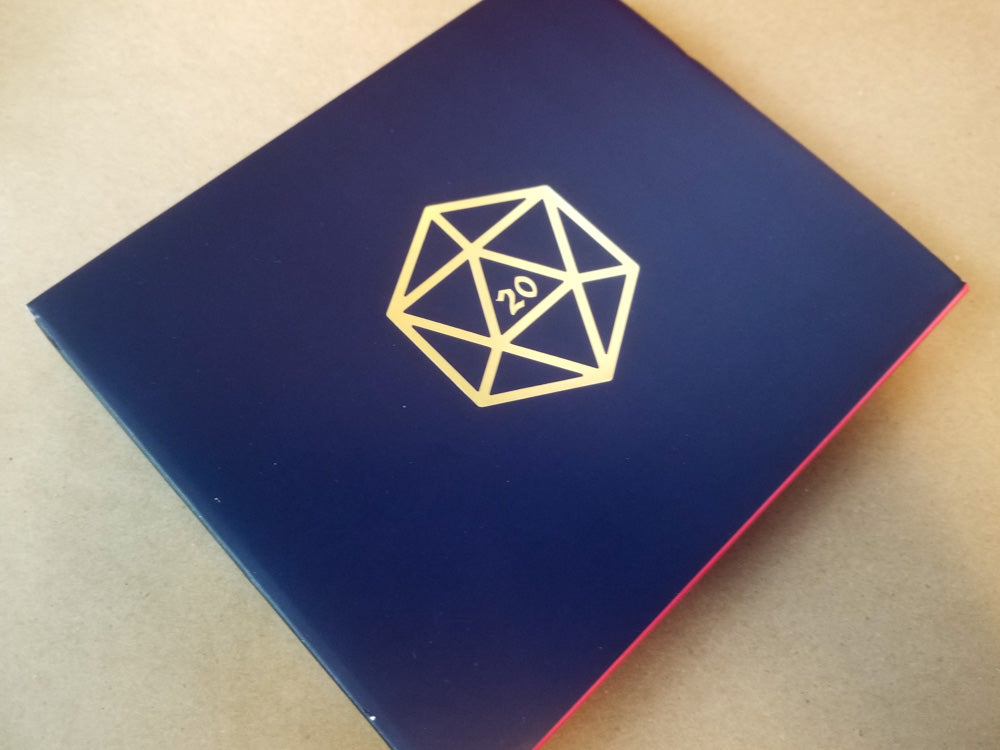 (Acrylic) 7-Dice Sets Gift Box | 5 Sets, Different Colors, Dungeons & Dragons Dice