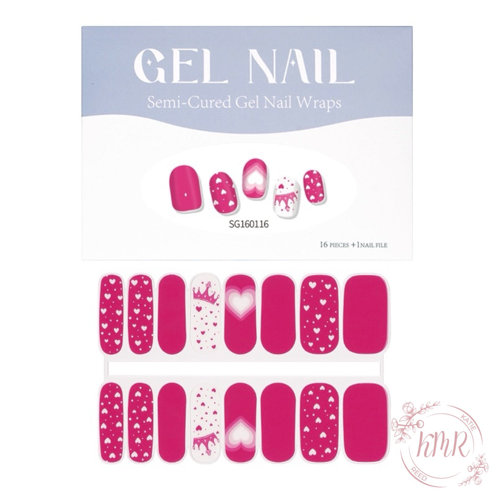 Eesha Basic Gel Nail Wrap