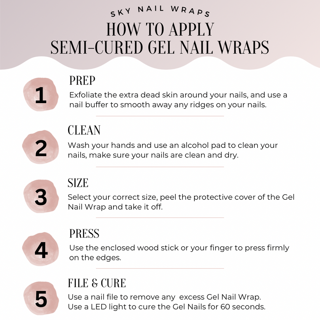 Nakia Basic Gel Nail Wrap