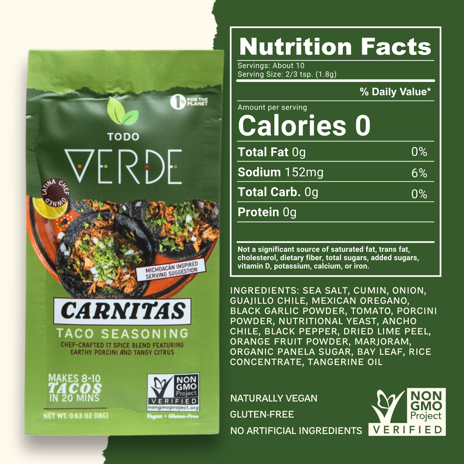 Carnitas Taco Seasoning