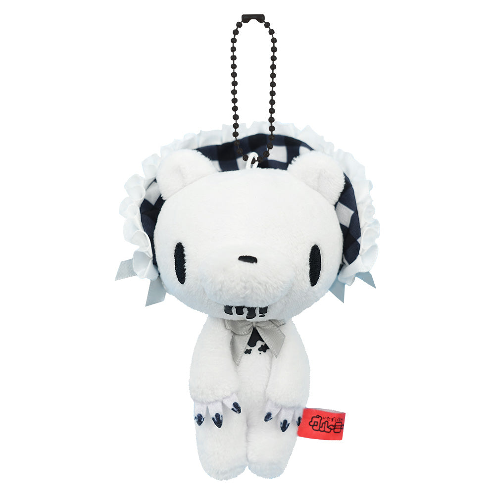 Gloomy Bear Mini Lolita Soft Keychain (White)