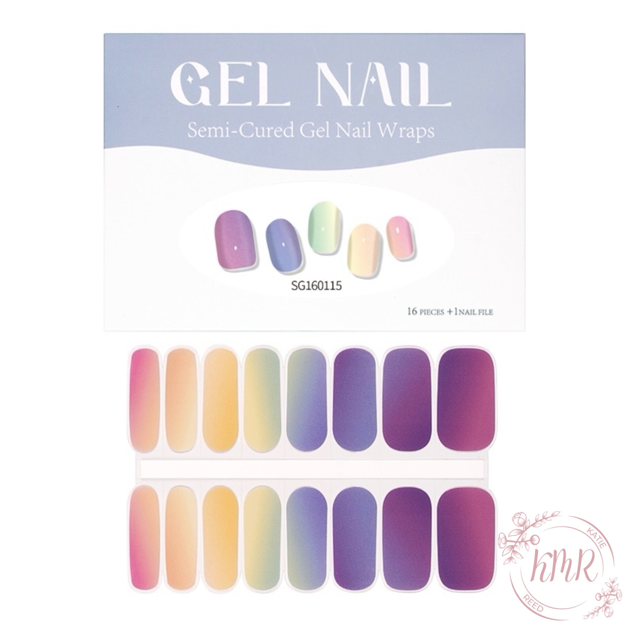 Cherish Basic Gel Nail Wrap