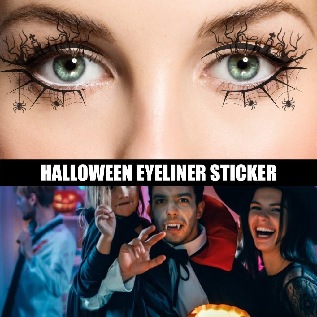 Eyeliner Stick Scary Fashion Party Makeup Kit Bat Spider Decorative Eyeliner Eyeshadow Stick