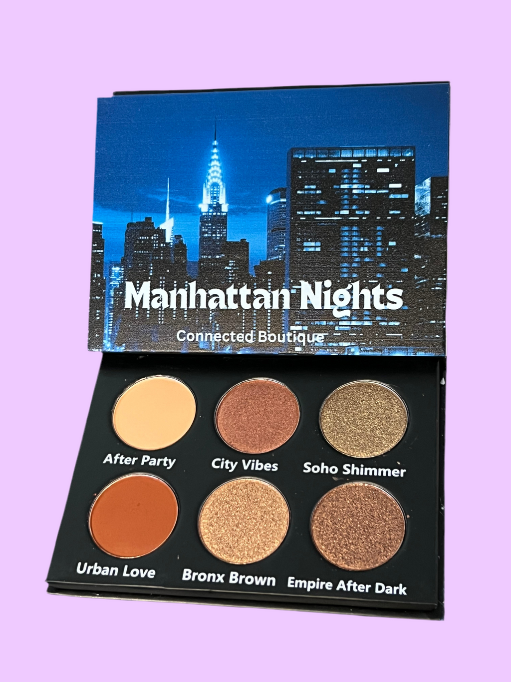 Manhattan Nights Eyeshadow Palette – Day‑to‑Night Neutrals