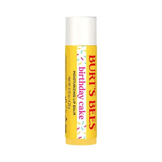 BURT'S BEES BIRTHDAY CAKE LIP BALM W/ GIFT CARD HOLDER PACKAGE (0.15 TUBE)