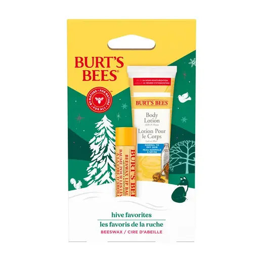 BURT'S BEES HOLIDAY HIVE FAVORITES GIFT SET