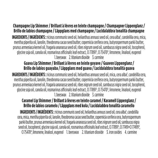 BURT'S BEES HOLIDAY KISSABLE COLOR FROSTY COLLECTION GIFT SET (3 LIP SHIMMERS)