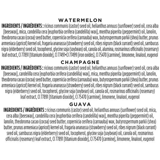 BURT'S BEES PINK LIP SHIMMERS SET (3 PACK)