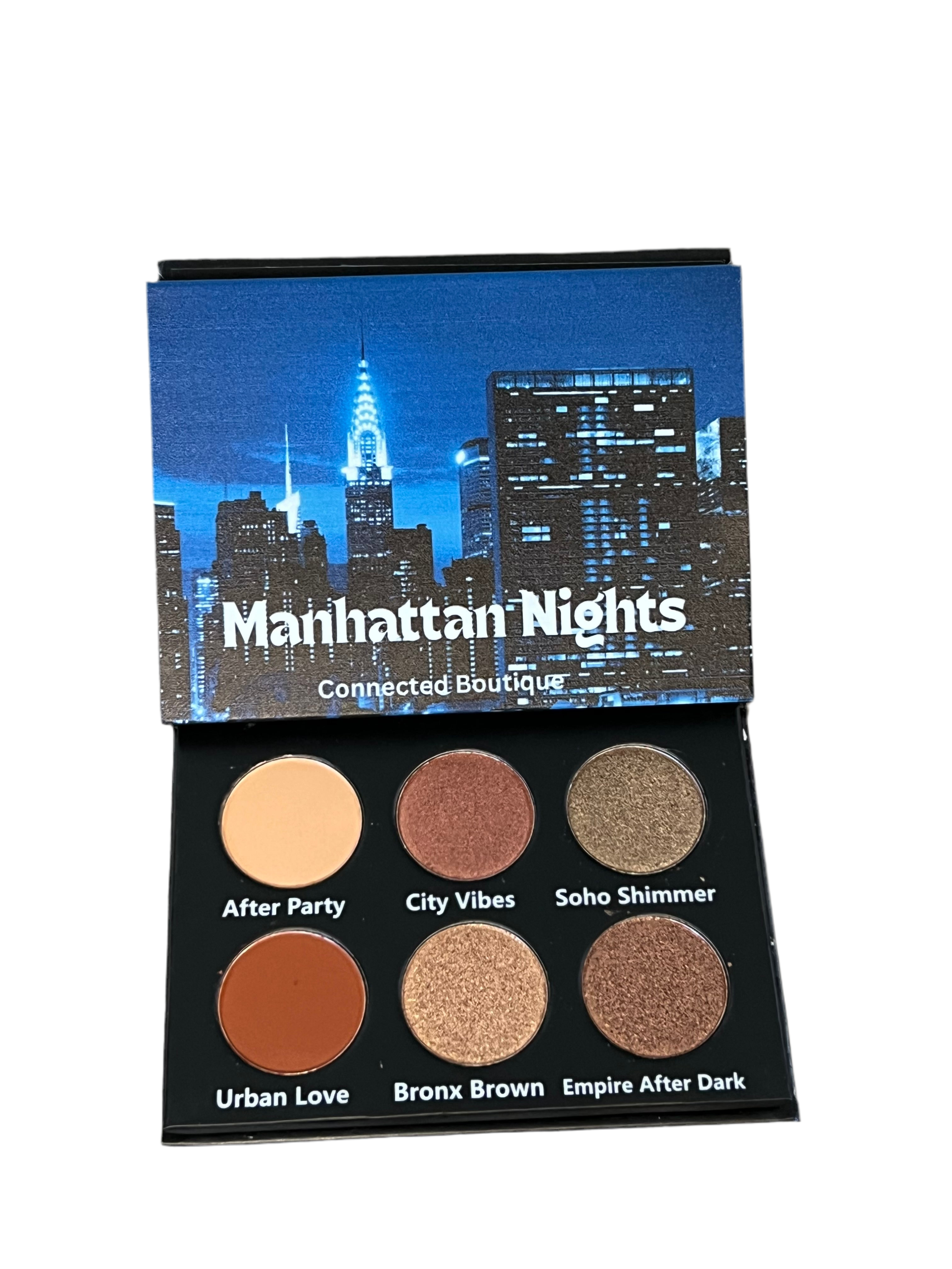 Manhattan Nights Eyeshadow Palette – Day‑to‑Night Neutrals