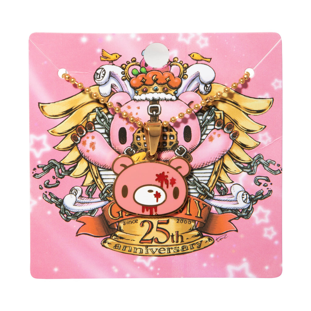 Gloomy Bear Ballchain Necklace [GOLD]