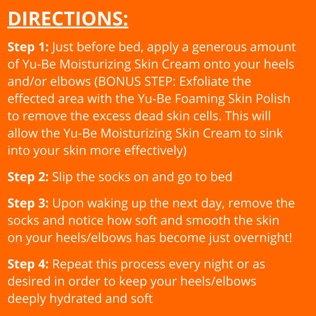 Heel & Elbow Moisturizing Socks (Shopify Collective)