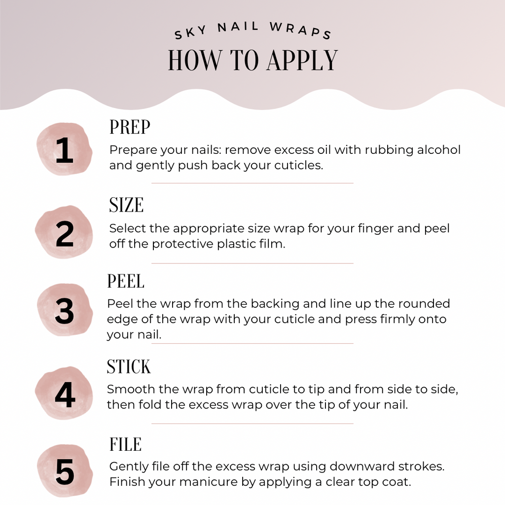 Sienna Exclusive Nail Wrap