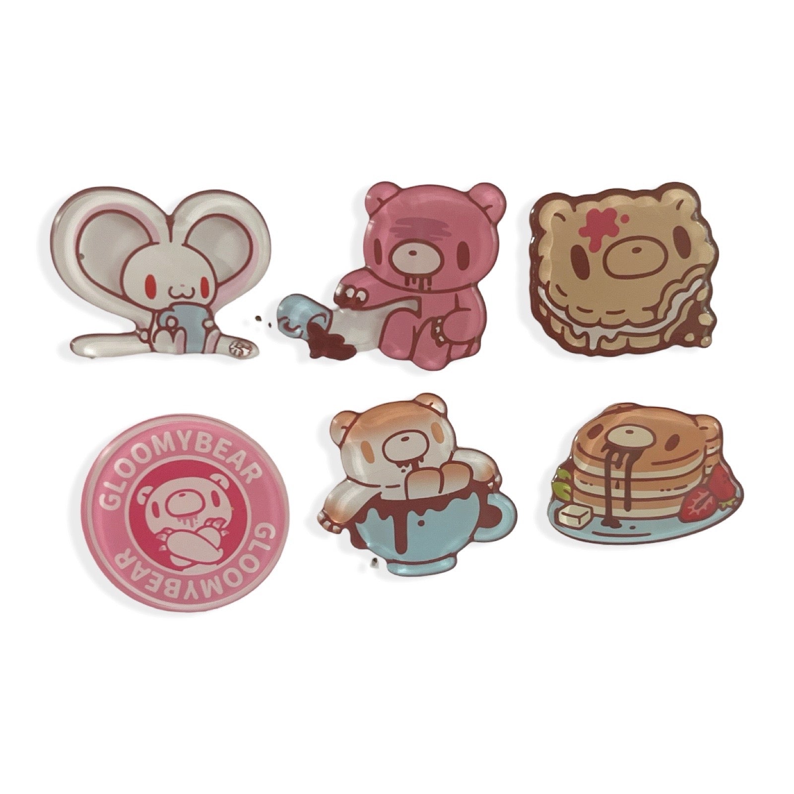 Gloomy Bear Cafe Blind Bag Pin Series 2