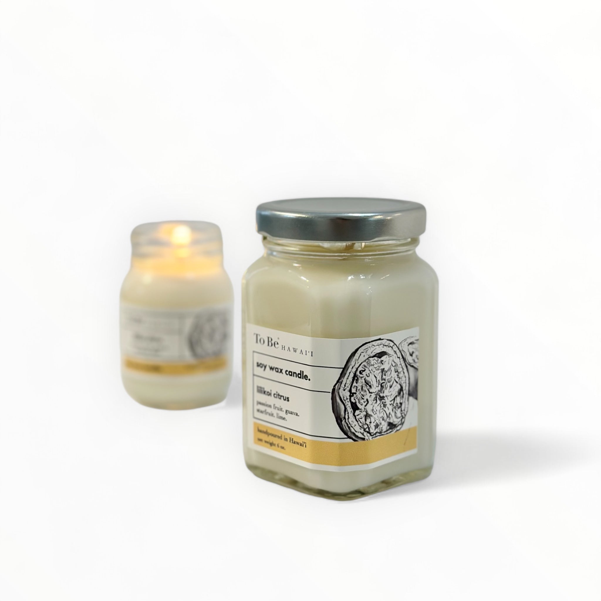 Lilikoi Citrus Soy Wax Candle