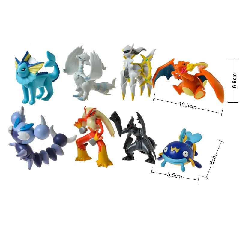 20 Pcs Assorted Pokemon Figures Set