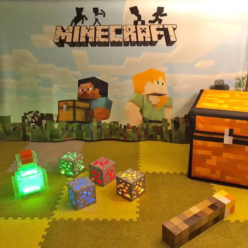 Minecraft Treasure items LED Night Light for Kids