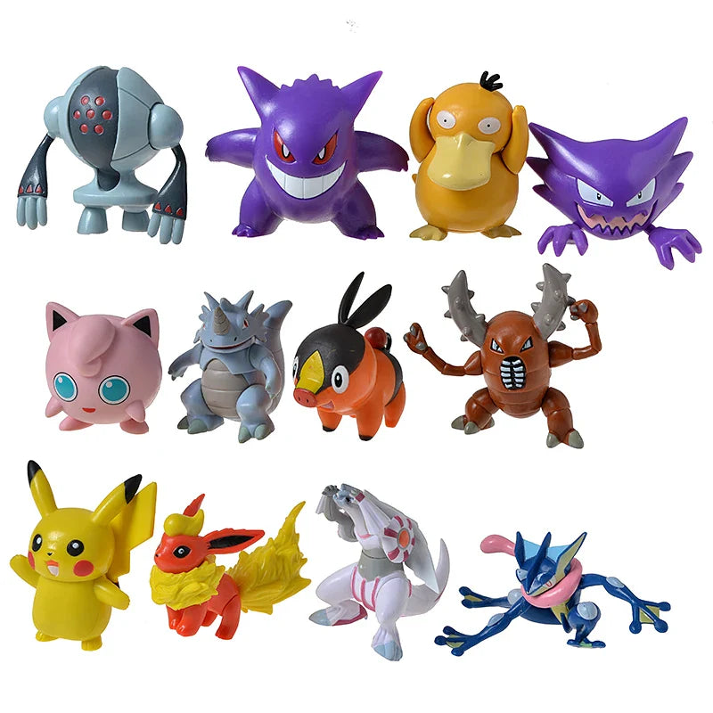 20 Pcs Assorted Pokemon Figures Set