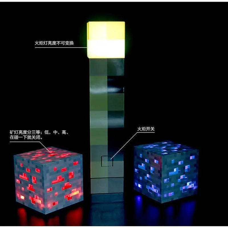 Minecraft Treasure items LED Night Light for Kids
