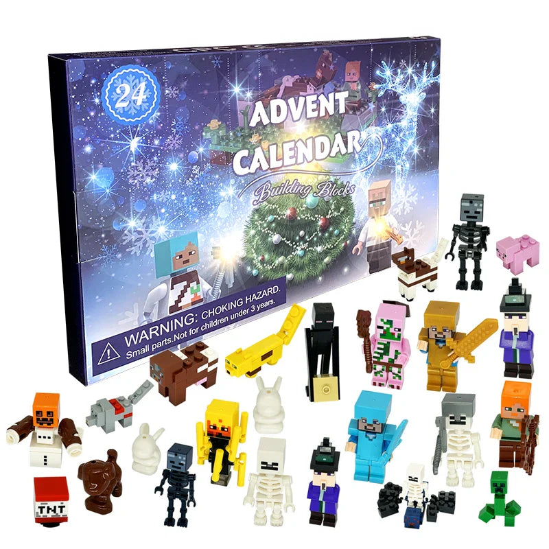 Minecraft Advent Calendar Action Figures