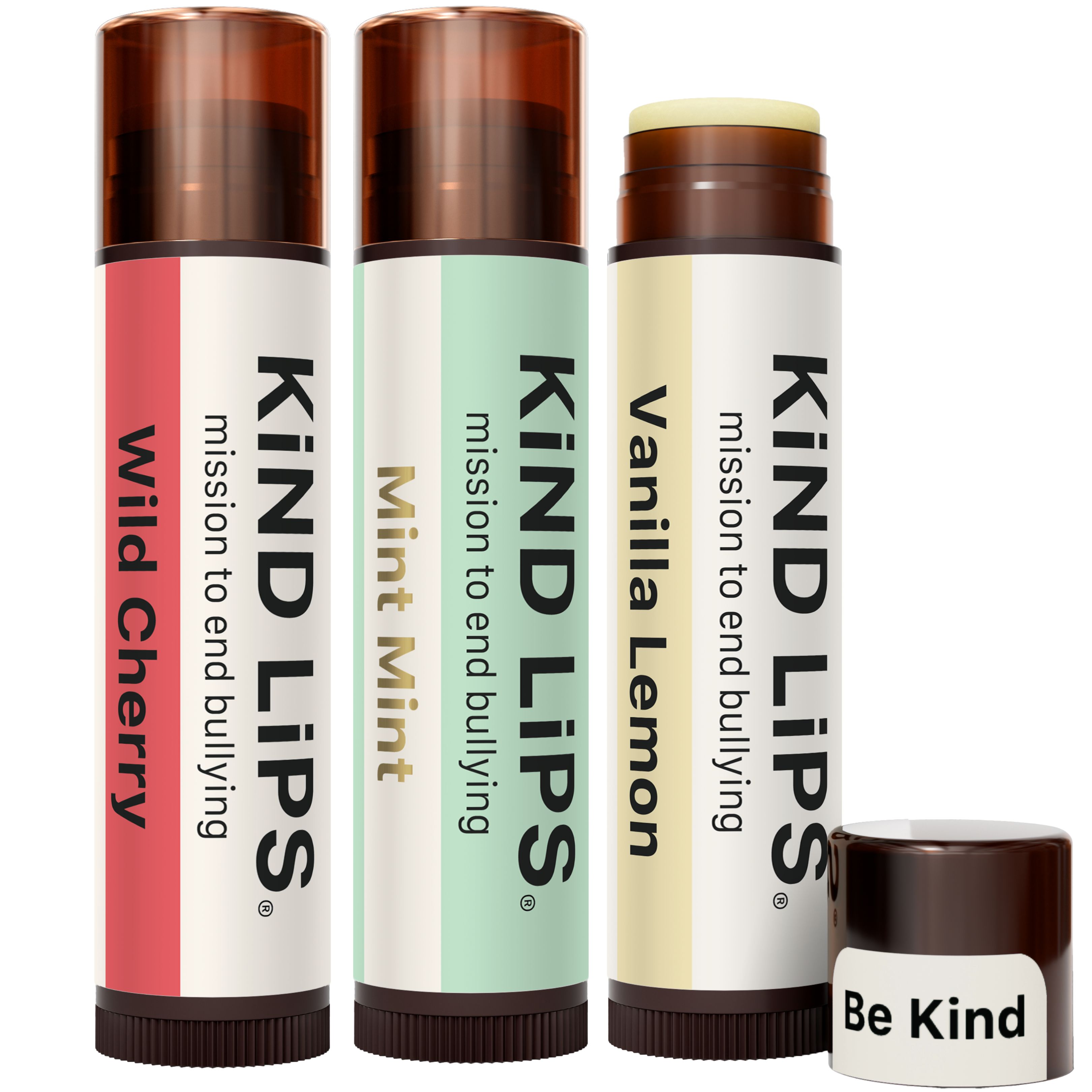 3 Pack Variety Organic Lip Balm