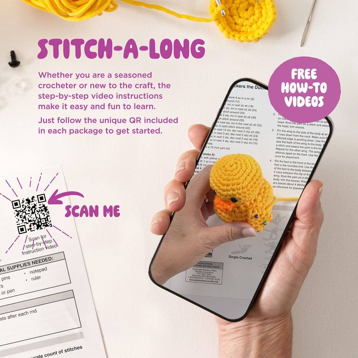 Amigurumi Crochet Kit - Dion the Dog