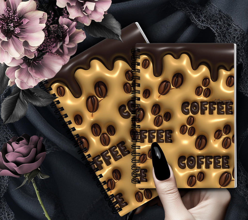 Coffee Beans Reusable Sticker Book, Perfect Fun Gift to Personalize for Coffee Lovers & Sticker Collectors