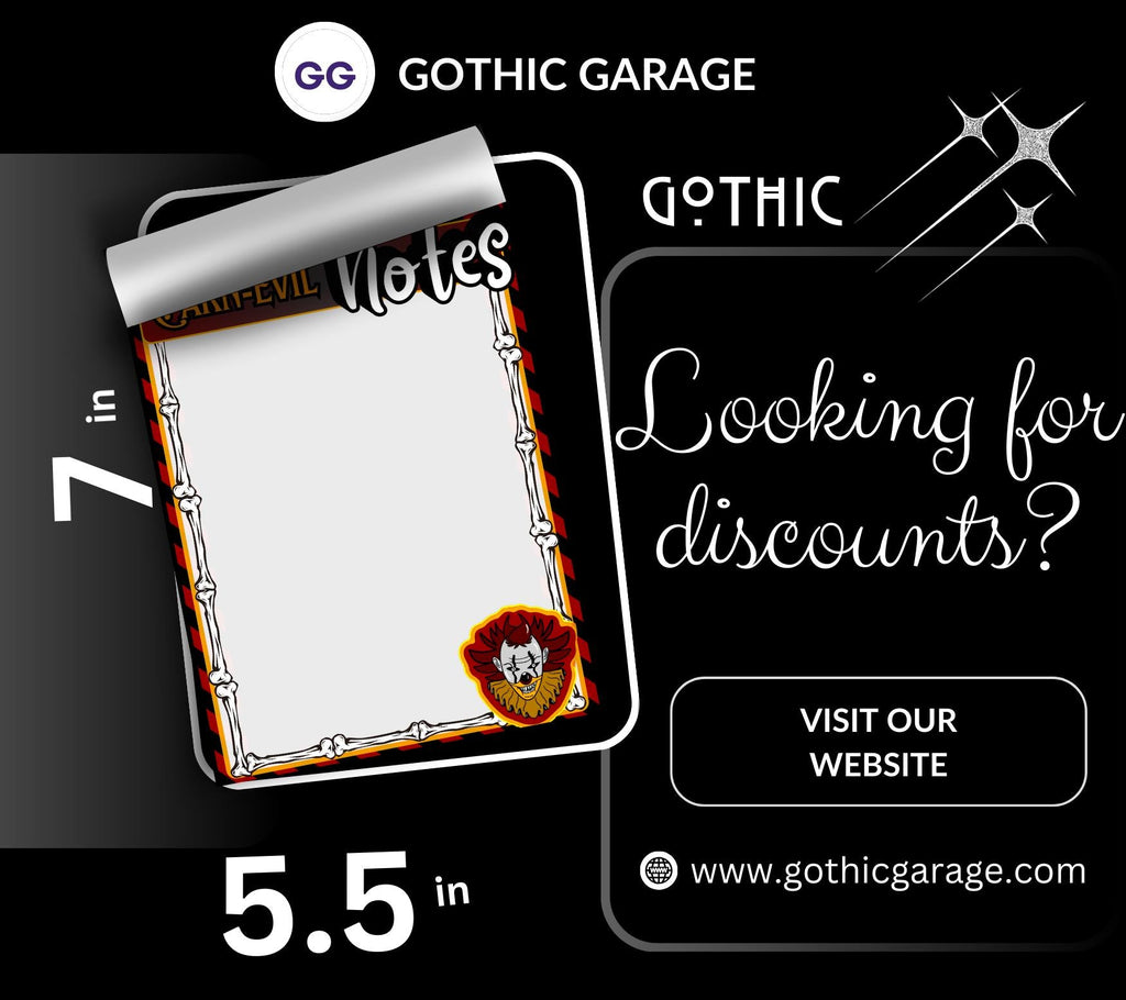 Blank Carn-Evil Tear-Off Notepad – 50 Sheets of Creepy Carnival-Themed To-Do Lists for Spooky Planners & Horror Fans