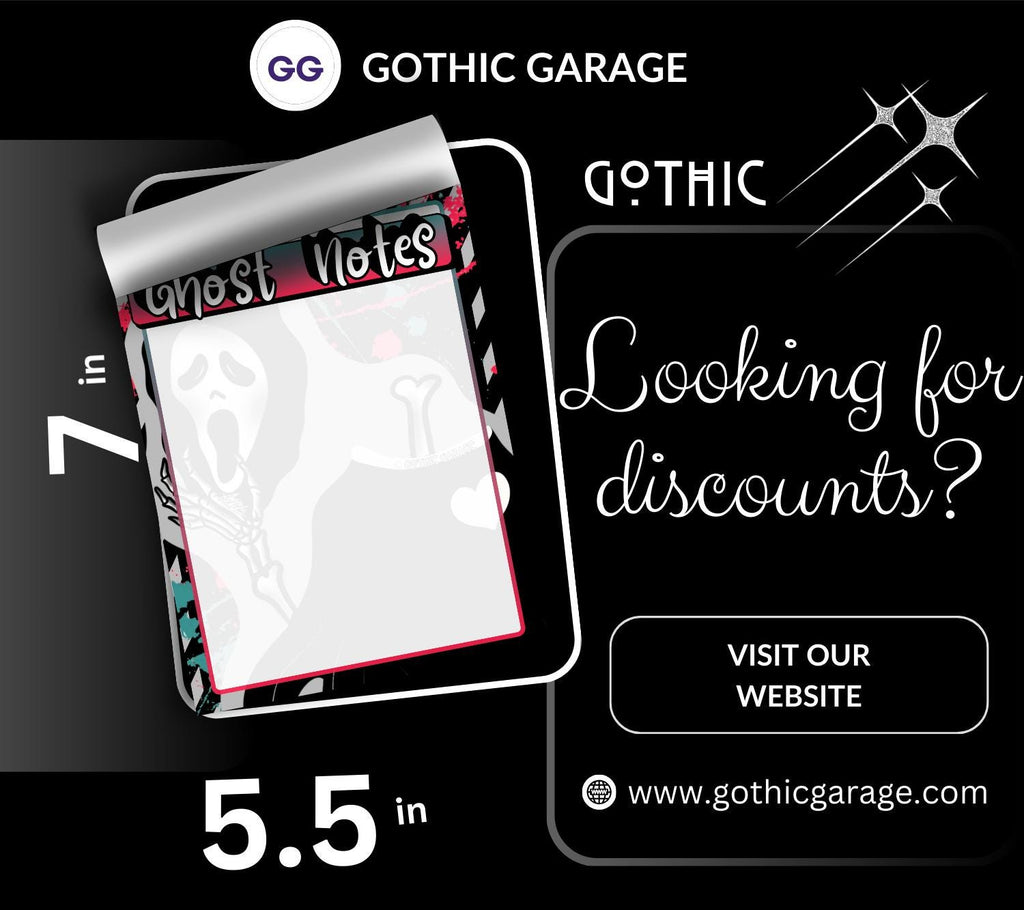 Blank Ghost Notes Tear-Off Notepad – 50 Sheets of Spooky Cute Stationery for Horror Fans & Hauntingly Organized Lists