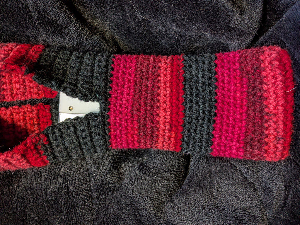 Red Variant Phone Sweater