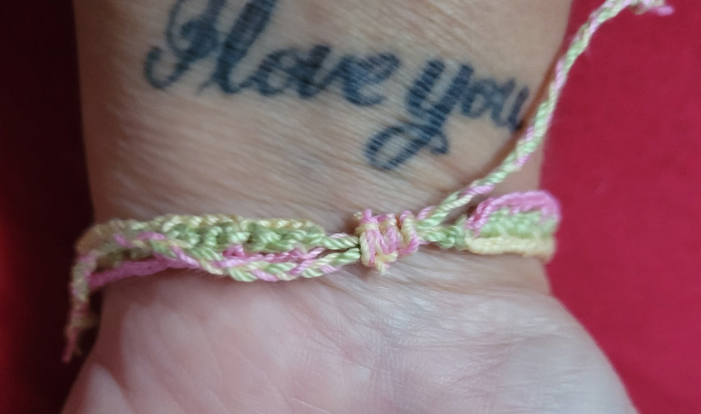 Butterfly Bracelet - Crochet