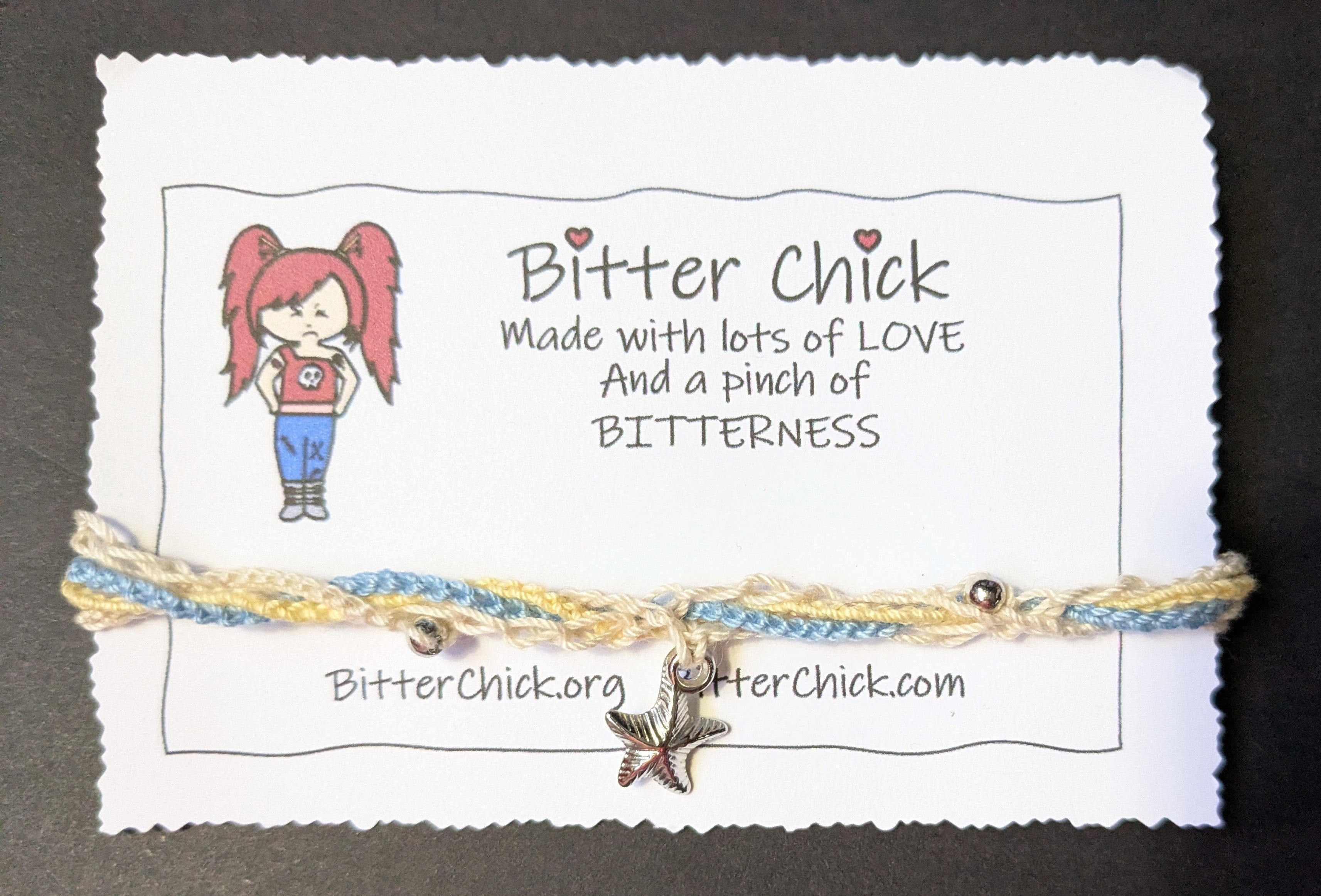 Sea Life Crocheted Bracelet