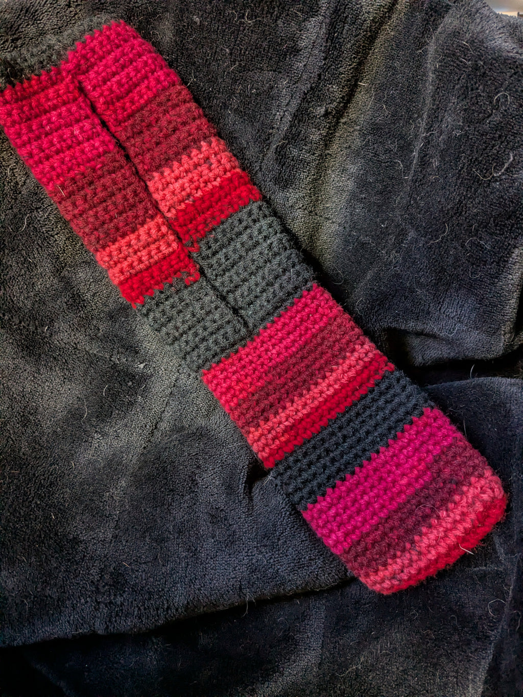 Red Variant Phone Sweater