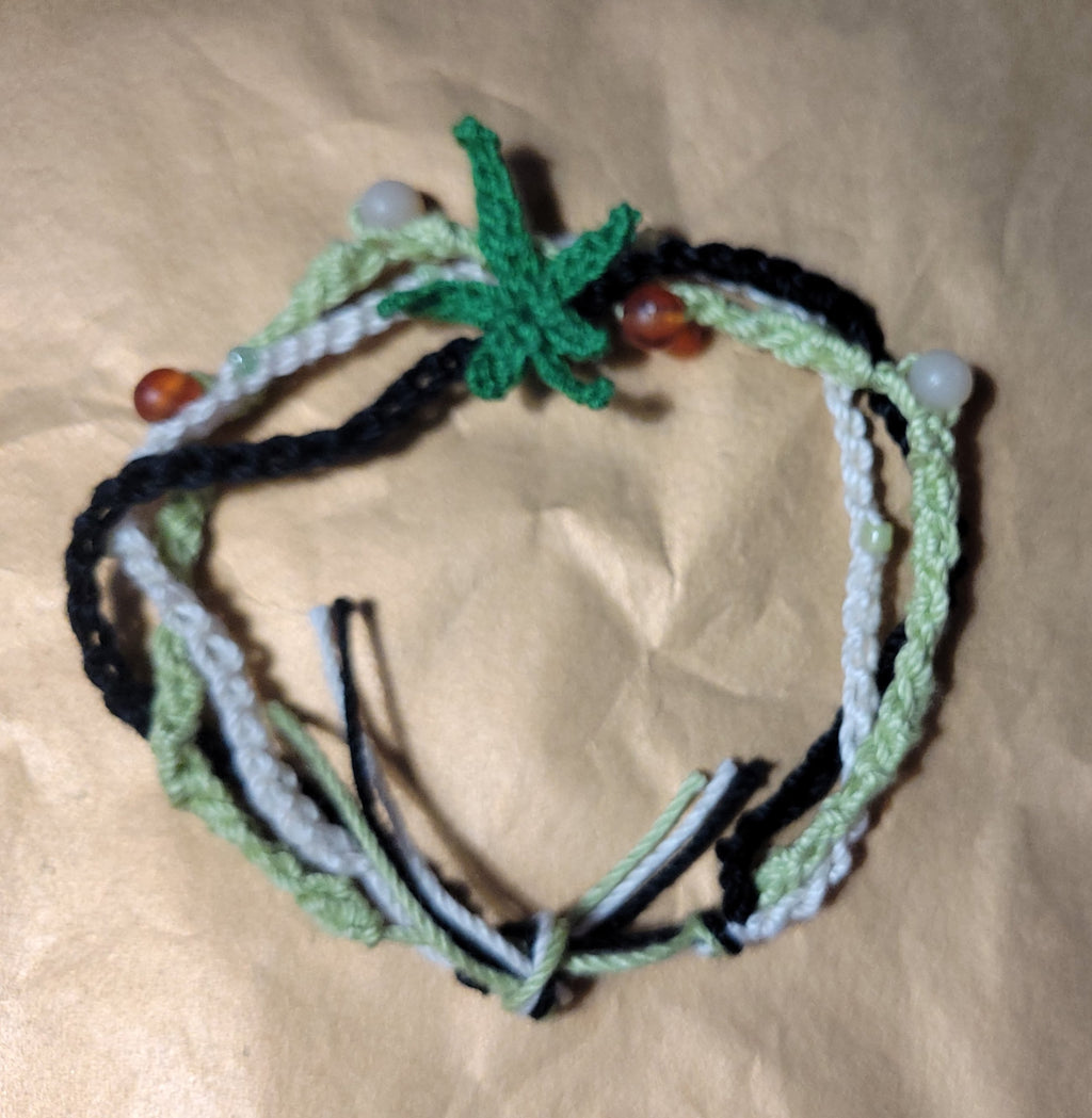 Mary Jane Crochet Bracelet